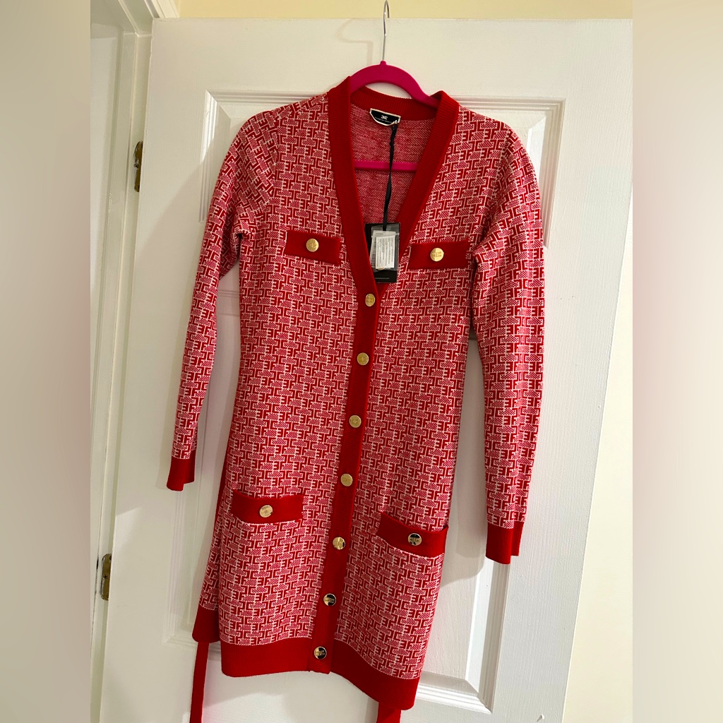 Brand New Elisabetta Franchi Cardigan